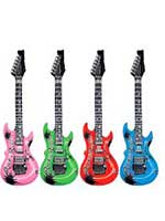 Inflatable Guitar - Assorted Colours
