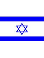 Israel Flag 5ft x 3ft  With Eyelets For Hanging