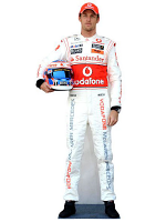 Jenson Button Cardboard Cutout  