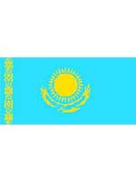 Kazakhstan Flag 5ft x 3ft  With Eyelets For Hanging