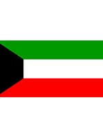 Kuwait  Flag 5ft x 3ft With Eyelets For Hanging