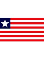 Liberia Flag 5ft x 3ft  With Eyelets For Hanging