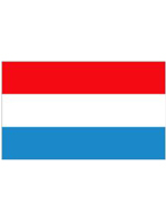 Luxembourg Flag 5ft x 3ft With Eyelets For Hanging