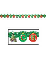 Merry Christmas Streamer 5¼" x 5' 6"