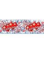 Metallic Fringe Happy Valentine's Day Banner