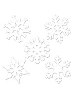 Mini Snowflake Cutouts 