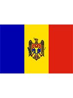 Moldova Flag 5ft x 3ft  With Eyelets For Hanging
