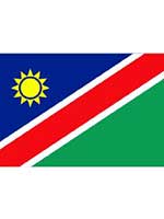 Namibia Flag 5ft x 3ft  With Eyelets For Hanging