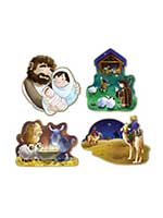 Nativity Cutouts 16"