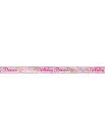 New Pink Princess Foil Banner 