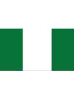 Nigeria Flag 5ft x 3ft  With Eyelets For Hanging