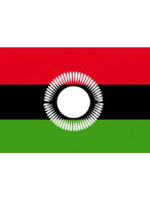 Old Malawi Flag 5ft x 3ft  With Eyelets For hanging 