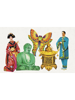 Oriental Cutouts (5 in a pack)