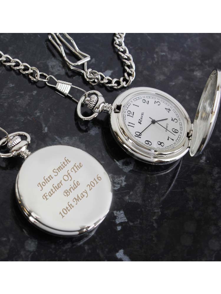 Personalised Pocket Fob Watch