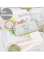 Personalised No.1 Money Clip