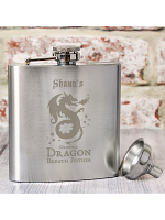 Personalised Dragon Breath Potion Hip Flask