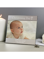 Personalised Christening Day Square 6x4 Photo Frame