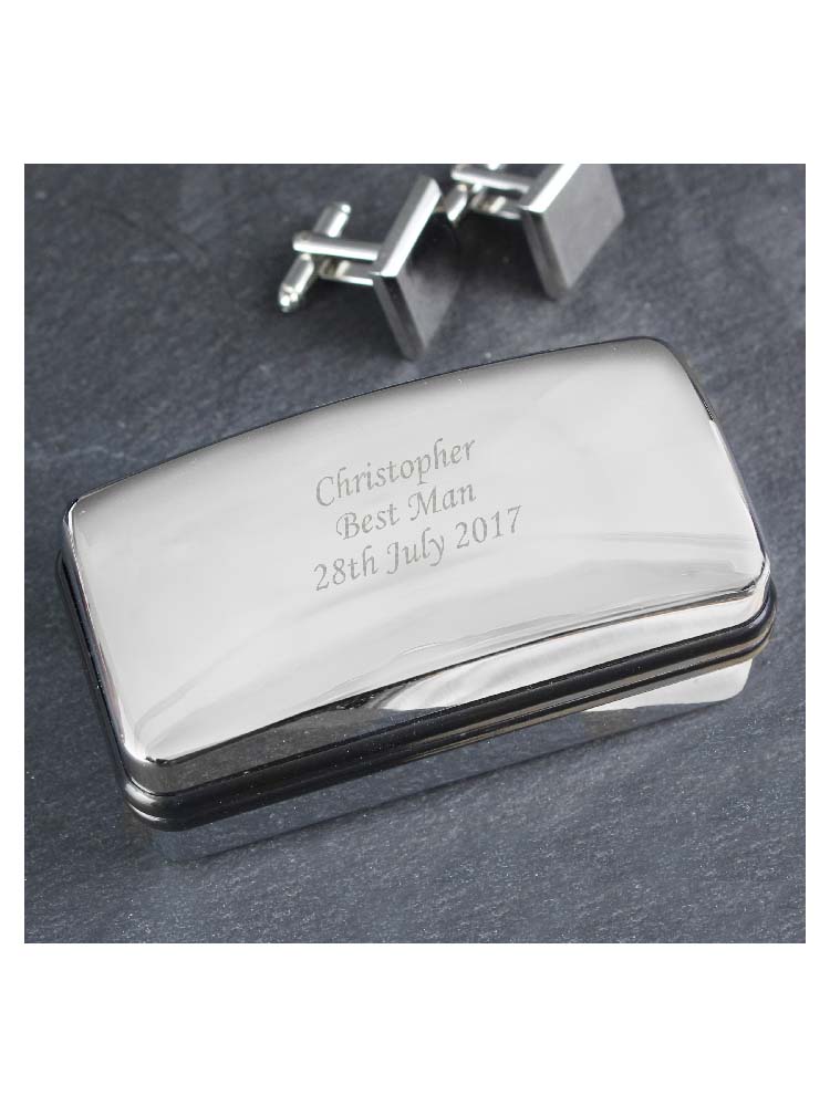 Personalised Cufflink Box