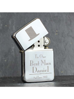 Personalised Decorative Wedding Best Man Lighter