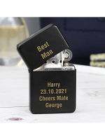 Personalised Black Lighter