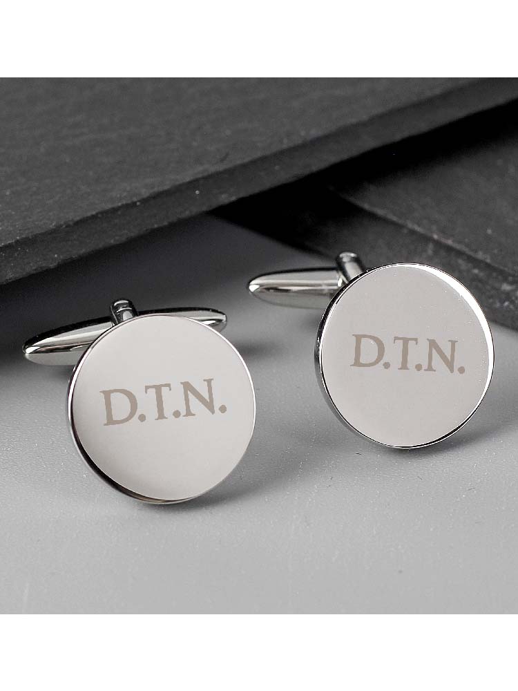 Personalised Round Cufflinks