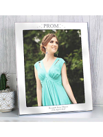 Personalised Prom Night 10x8 Silver Photo Frame