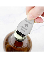 Personalised Emergency Bottle Opener Keyring