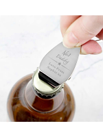 Personalised No.1 Bottle Opener Keyring