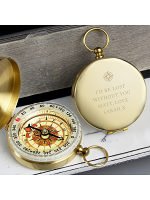 Personalised Free Text Keepsake Compass