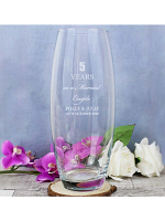 Personalised Anniversary Bullet Vase