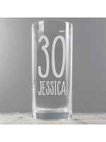 Personalised Big Age Hi-Ball Glass