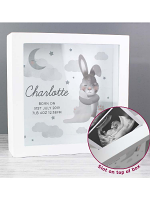 Personalised Baby Bunny Memory Keepsake Box