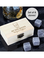 Personalised On The Rocks Whisky Stones