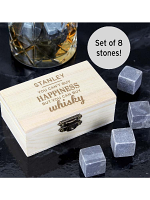 Personalised Happiness Whisky Stones