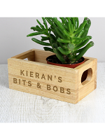 Personalised Bits & Bobs Mini Wooden Crate