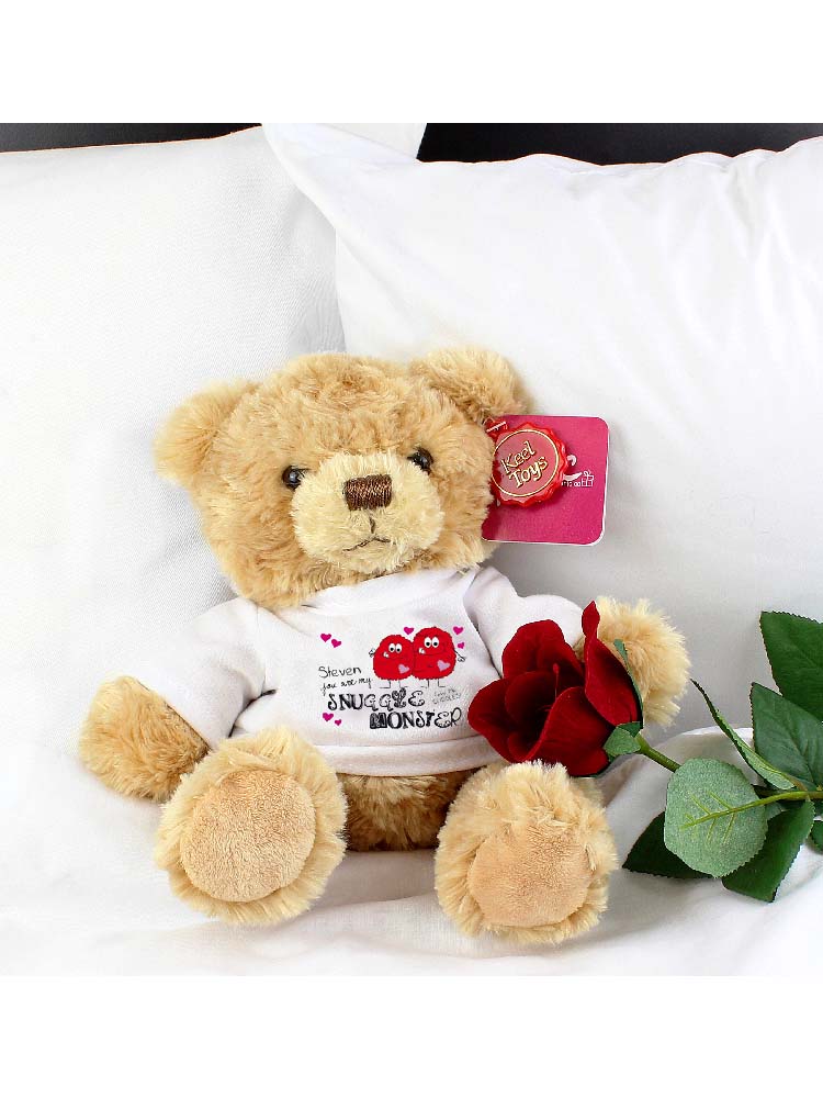 Personalised Snuggle Monster Teddy Bear