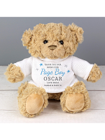 Personalised Boys Free Text Teddy Bear