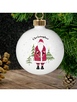 Personalised Father Christmas Bauble