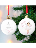 Personalised Fairy Princess Bauble