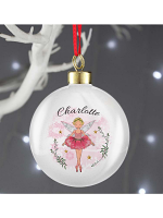 Personalised Sugar Plum Fairy Bauble