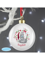 Personalised Me To You Christmas Bauble