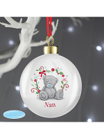 Personalised Me To You 'For Nan, Grandma, Mum' Christmas Bauble