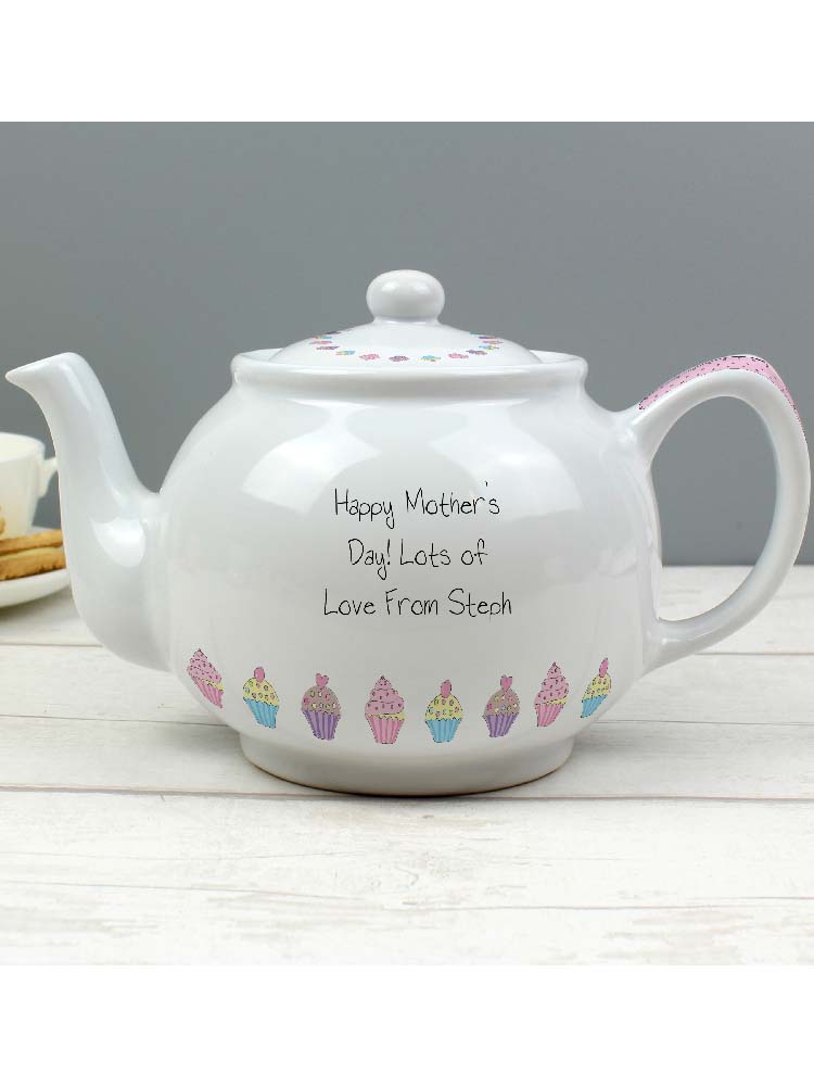 Personalised Cupcake Teapot