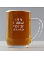 Personalised Free Text Tankard