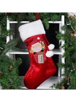 Personalised Santa Claus Luxury Stocking