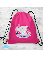 Personalised Me To You Pink Swim & Kit Bag