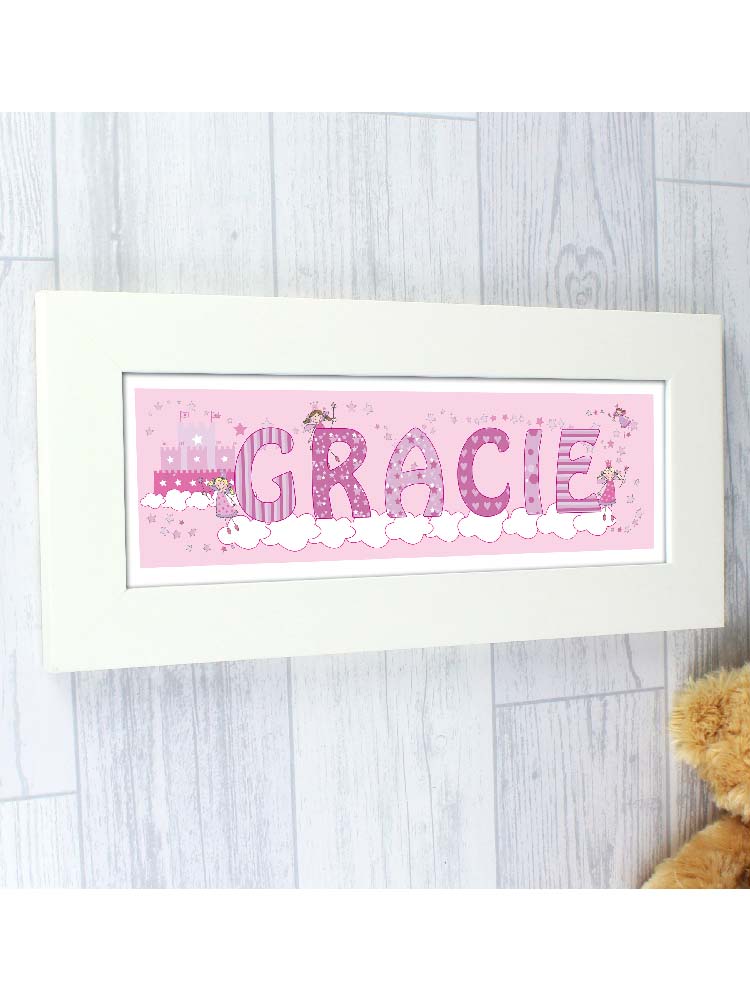 Personalised Little Princess Name Frame