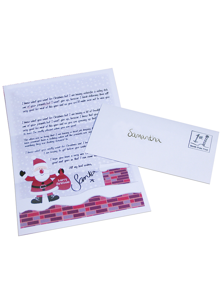 Personalised Rooftop Santa Letter