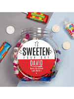 Personalised To Sweeten Your Day Sweet Jar