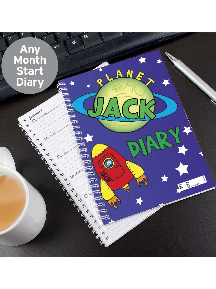 Personalised Space - A5 Diary